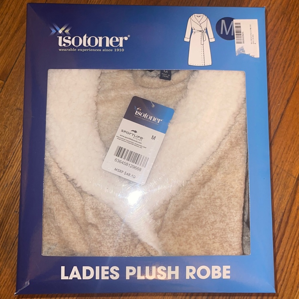 Isotoner plush robe